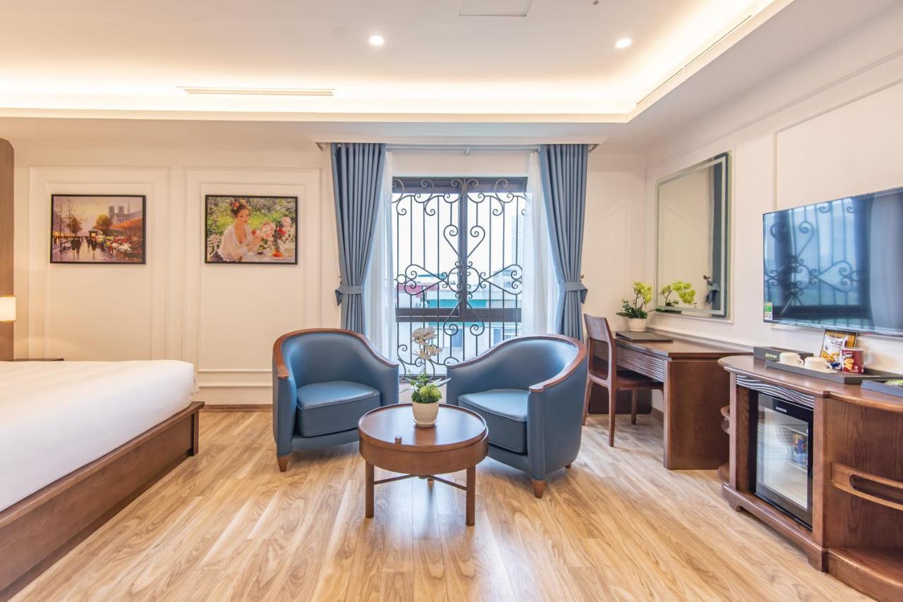 Reyna Luxury Hotel & Spa Hanoi Exteriör bild