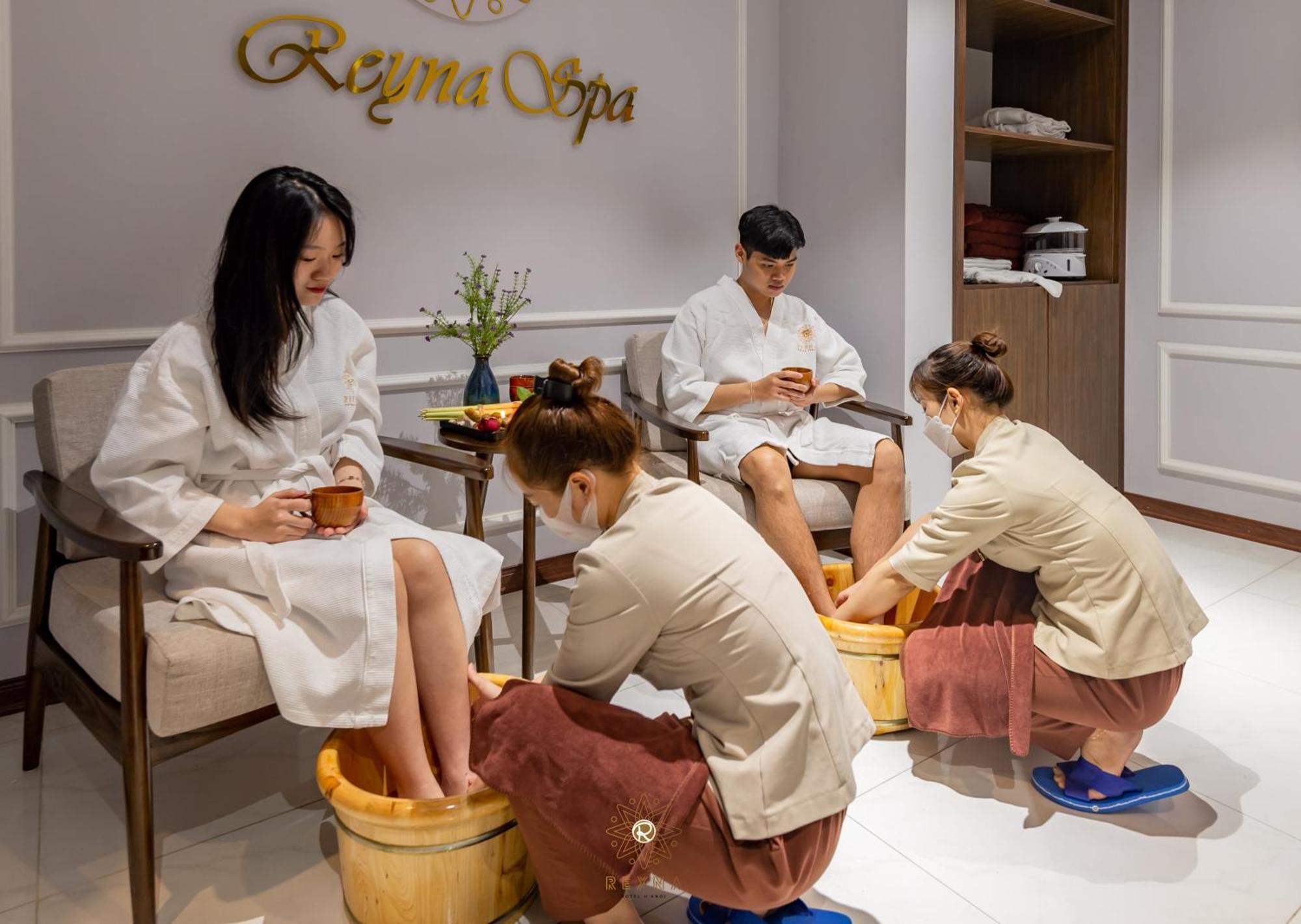 Reyna Luxury Hotel & Spa Hanoi Exteriör bild